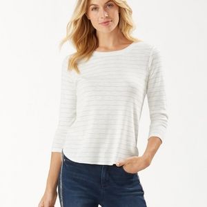 Tommy Bahama Ashby 3/4 sleeve top